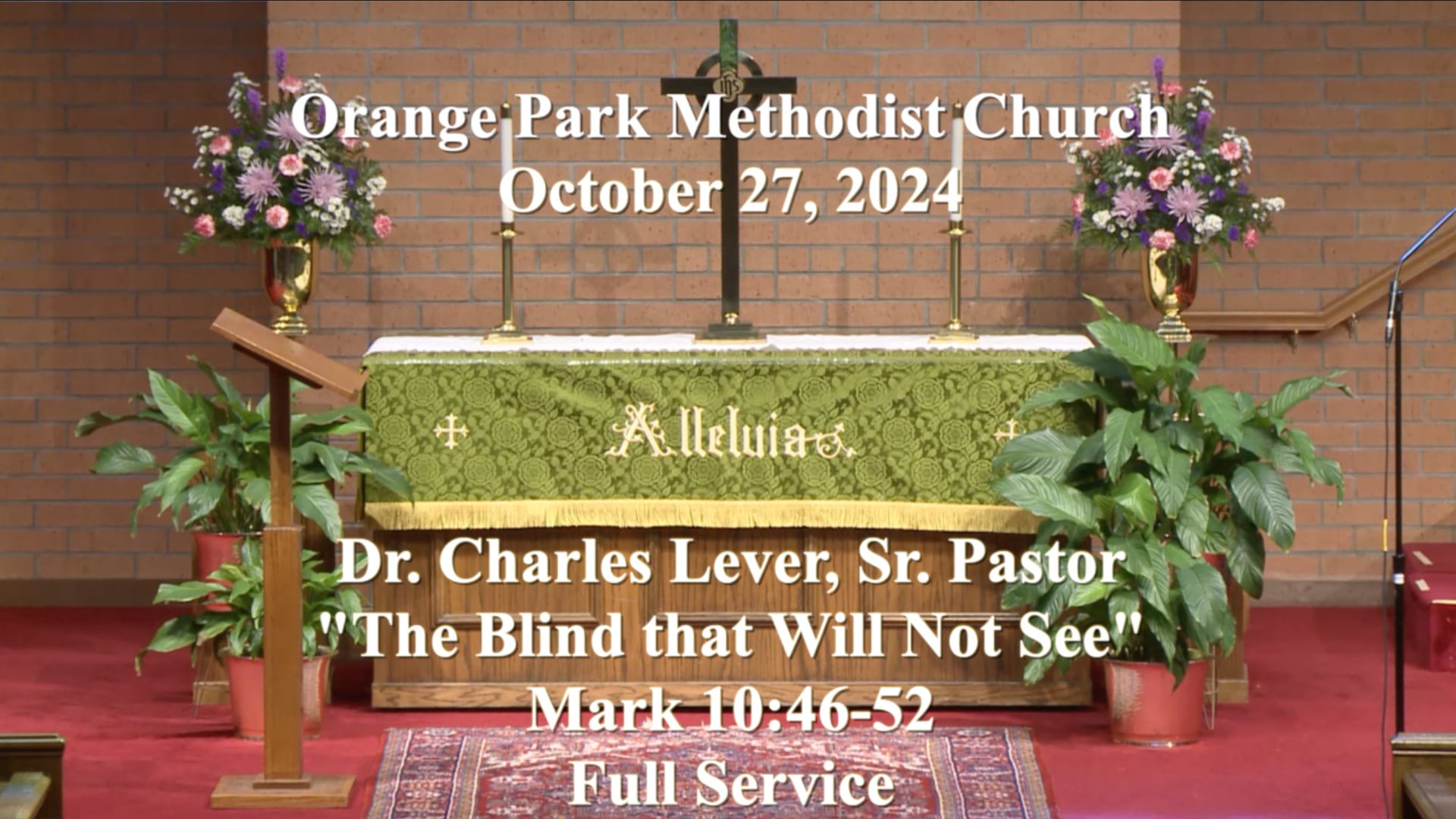 October 27, 2024 Full Service