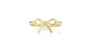 10kt Yellow Gold Bow Ring