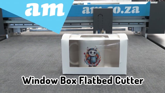 Flatbed Blade Cutter with Creasing for Cardboard Packing Box with Window, Step by Step Guide