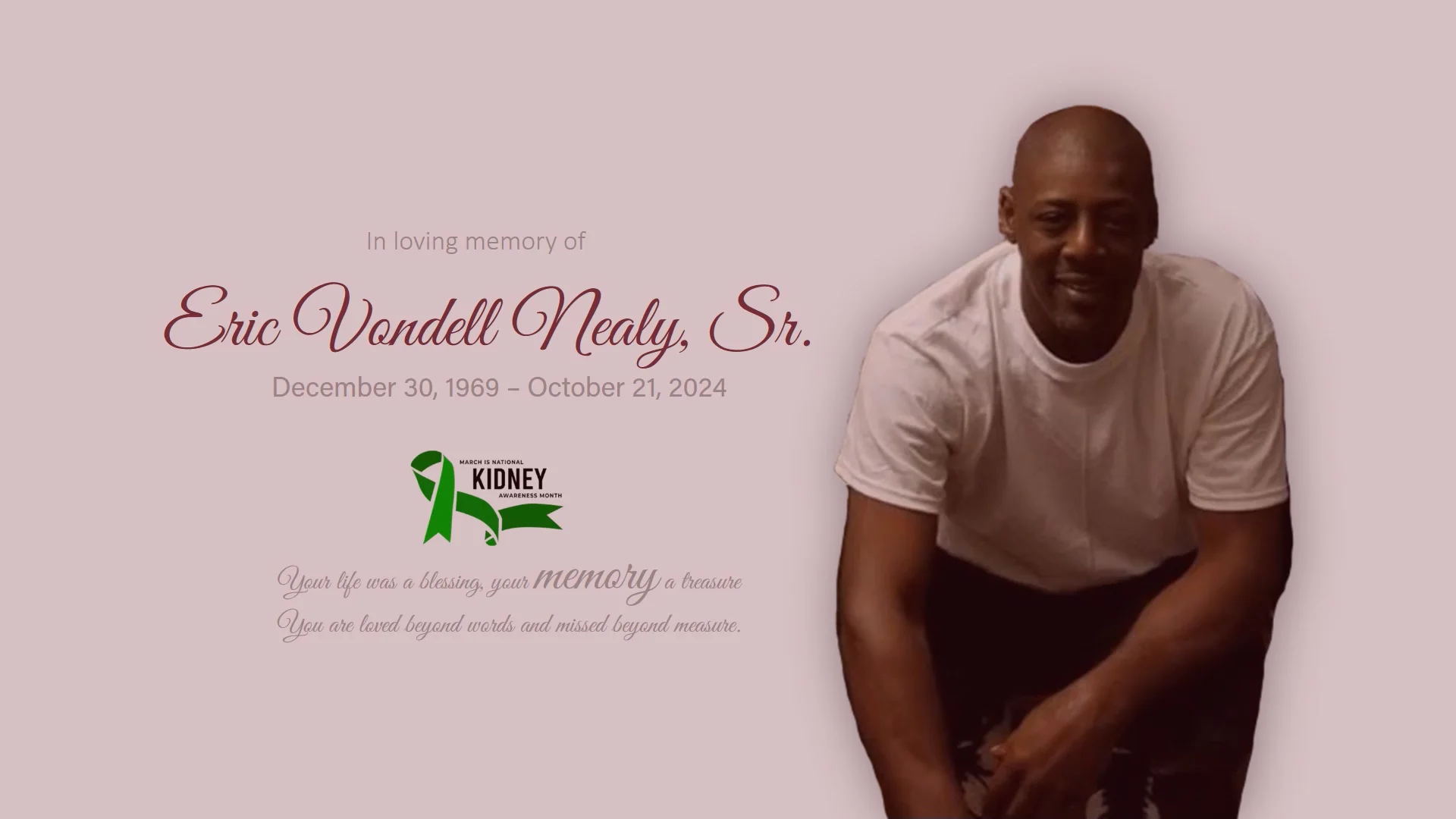 Celebration of Life for Eric Nealy