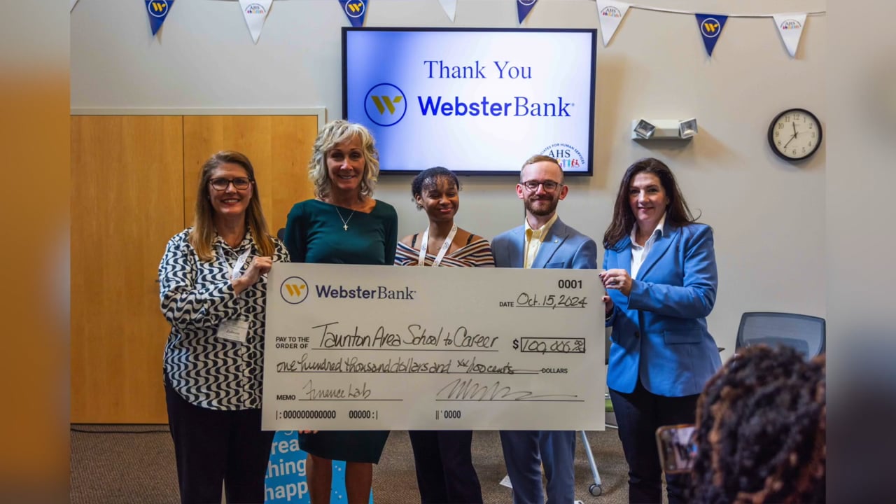 Webster Bank-Taunton Area School to Career Finance Lab Launch Event