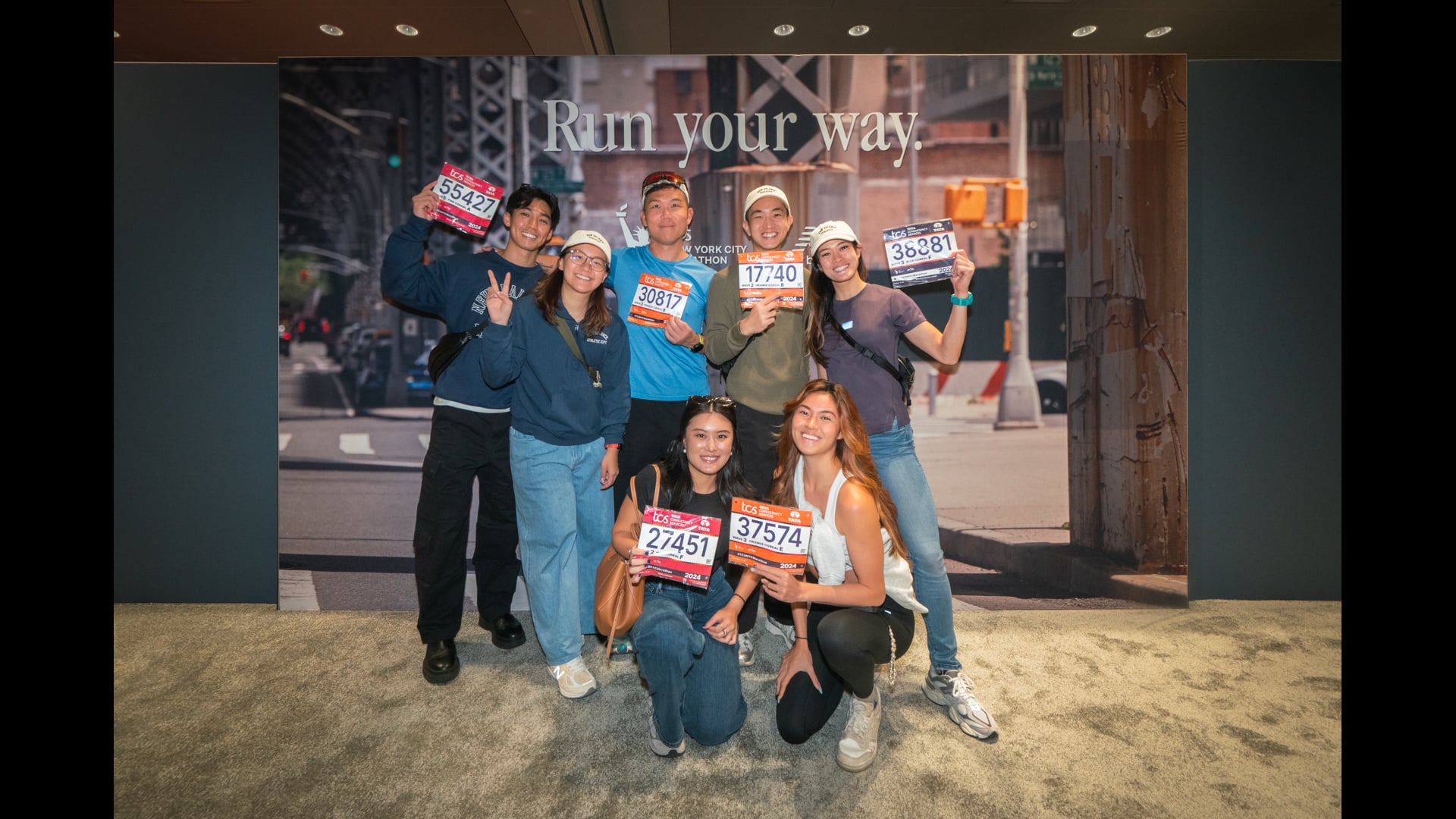 New Balance x TCS New York City Marathon Race Expo Bib Collection