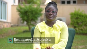 AAI Ovia Scholarship: Emmanuella Aplerku