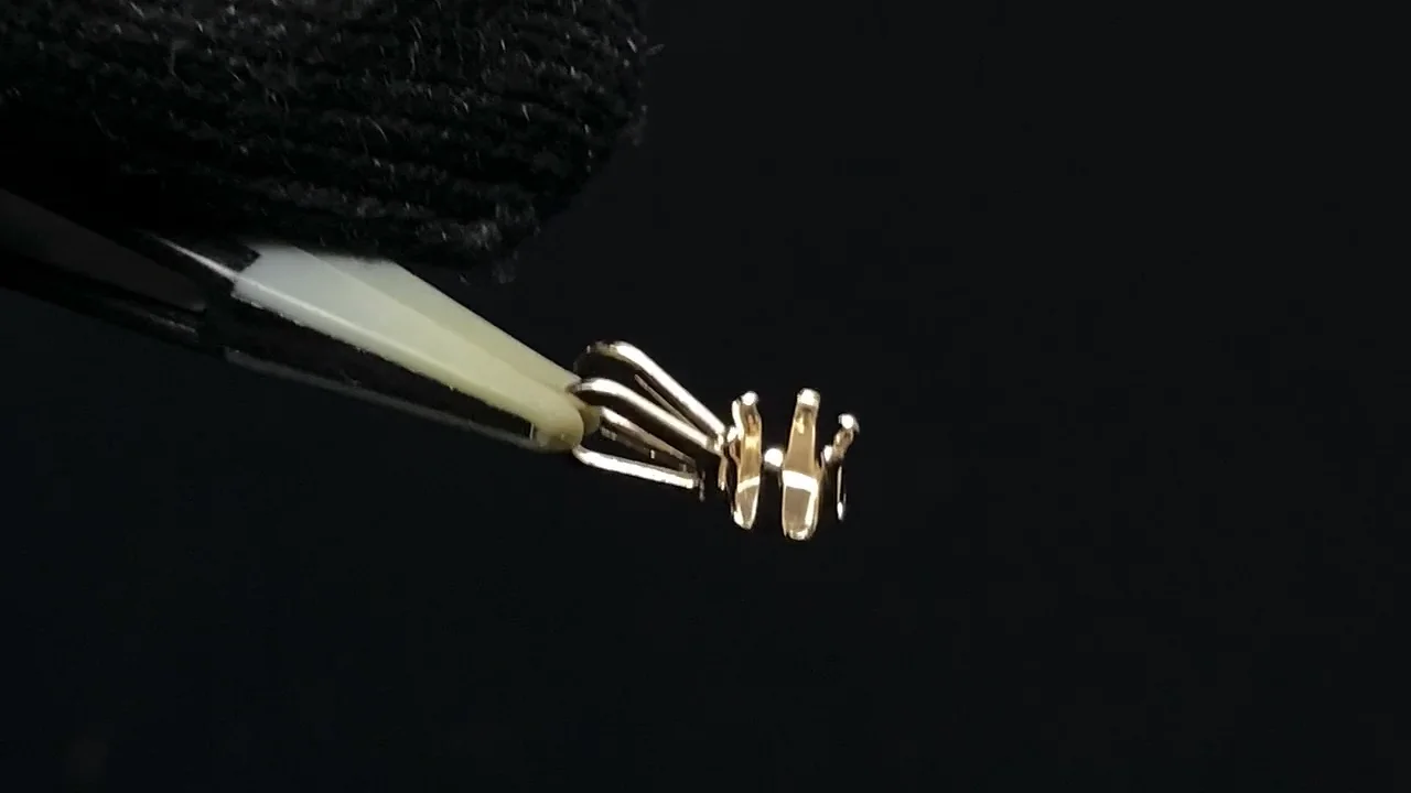 14KGF 6本爪ペンダント空枠 ラウンドファセットカット用 【3mm 14KGF 6本爪ペンダント空枠 ラウンドファセットカット用 【3mm