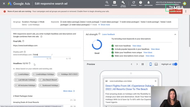 Campaign Setup - Setting Up Your Campaign