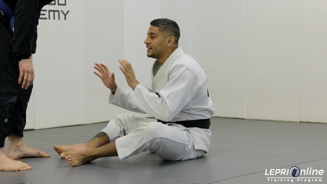 Lasso Sweep when Opponent Attempt to Pass