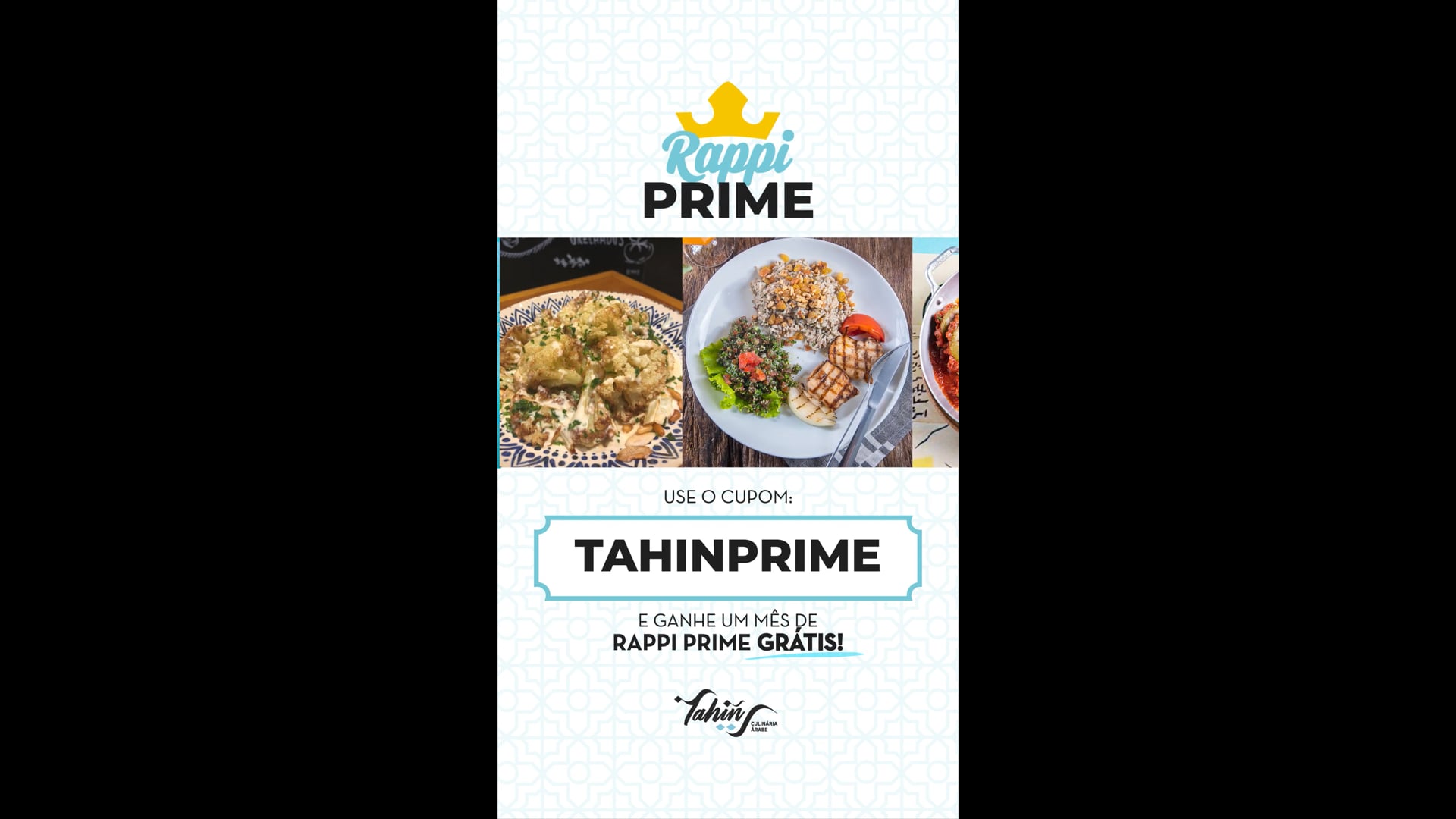 Tahin - cupom