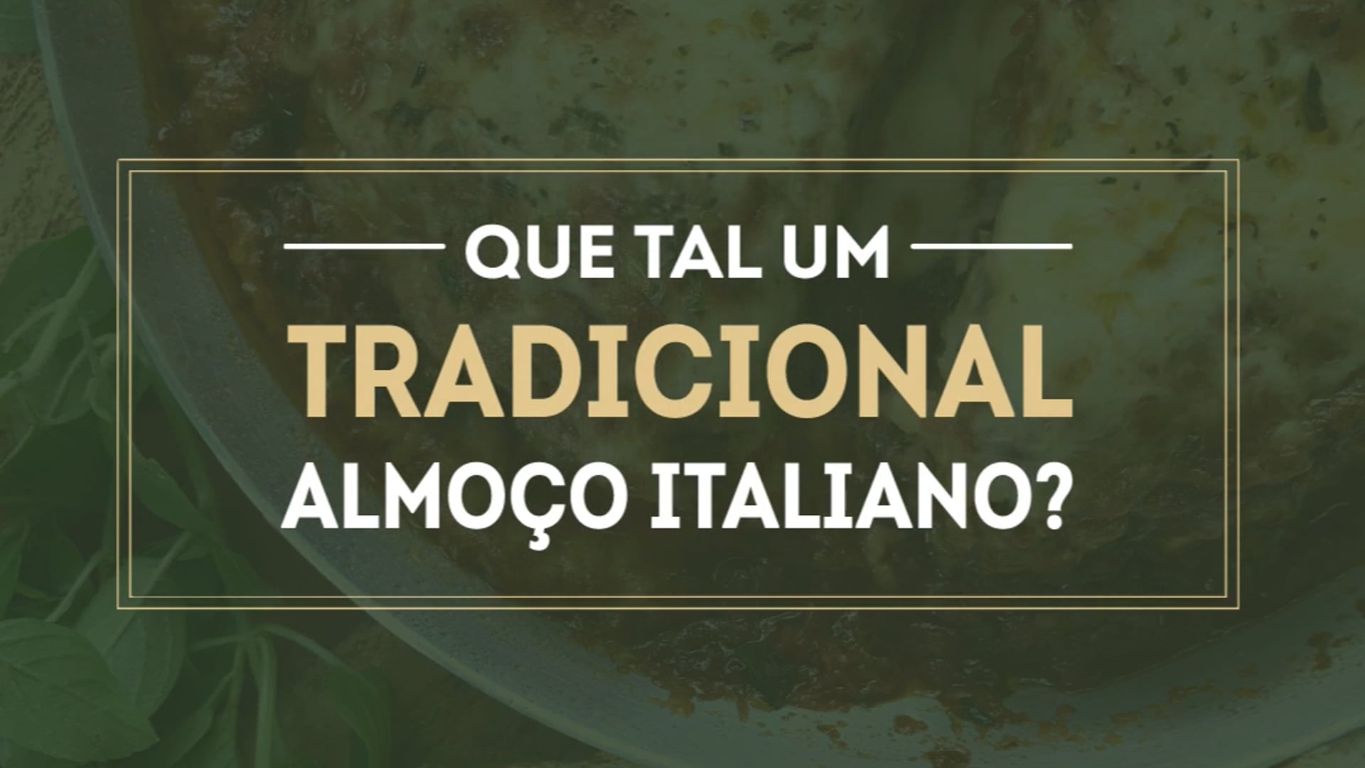 Restaurante Stefano - Almoço Italiano