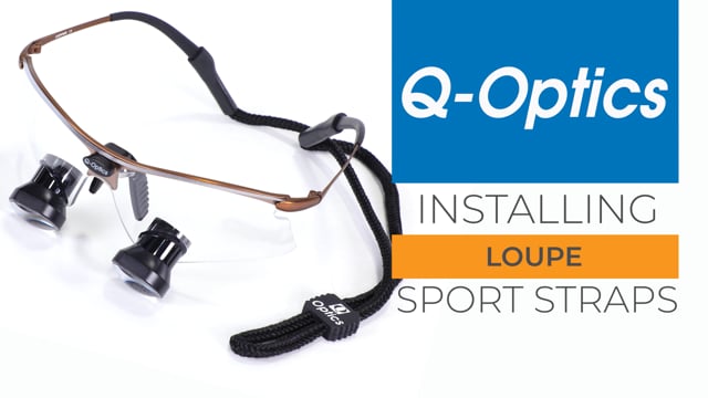 Installing a Sport Strap to Your Q-Optics Loupes