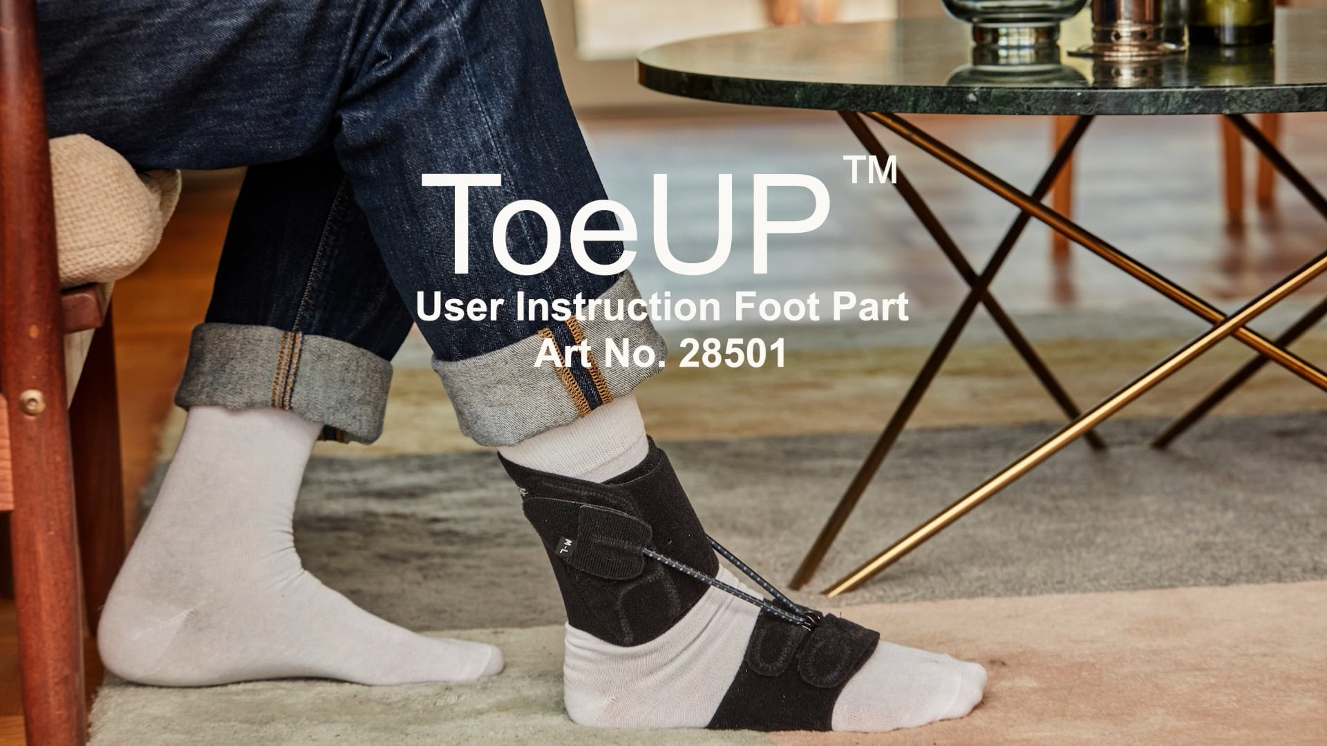 ToeUP - User instruction - foot part - Allard