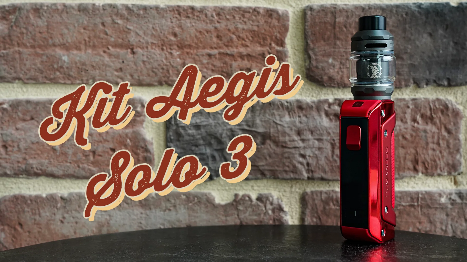 box geek vape t200 Kit Aegis Solo 3 Geekvape – Avec Accu 18650, Puissance 100W
