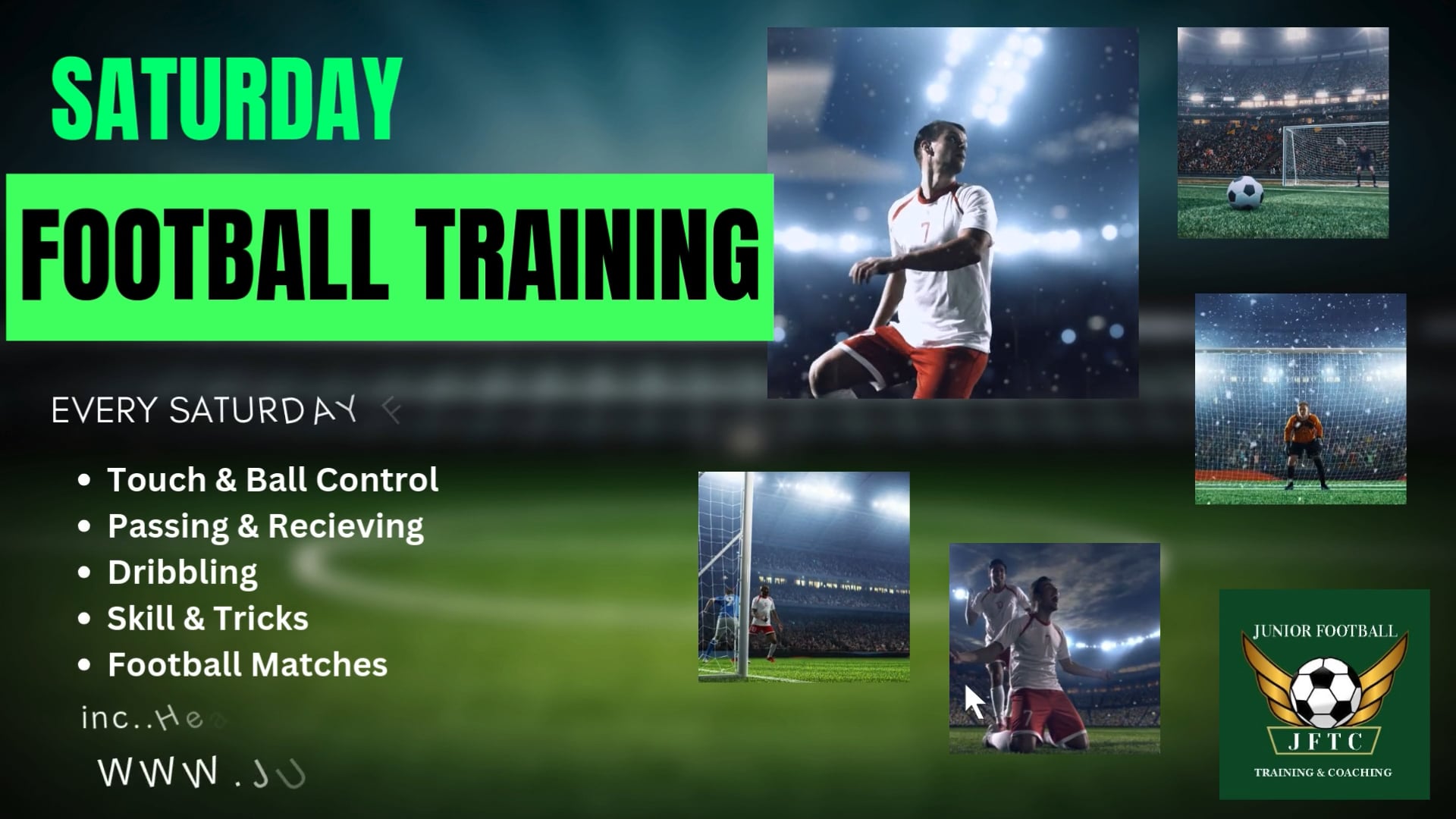 Kids Football Coaching Classes - Junior Football Training Club