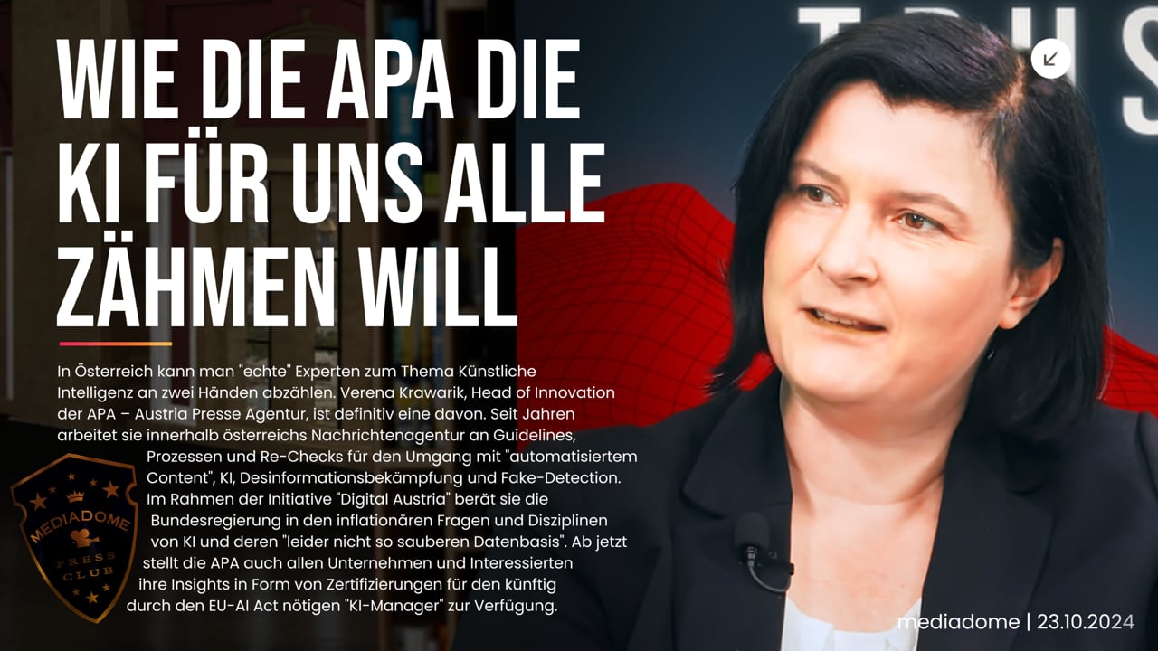 Wie die APA – Austria Presse Agentur, die Künstliche Intelligenz für uns alle zähmen will