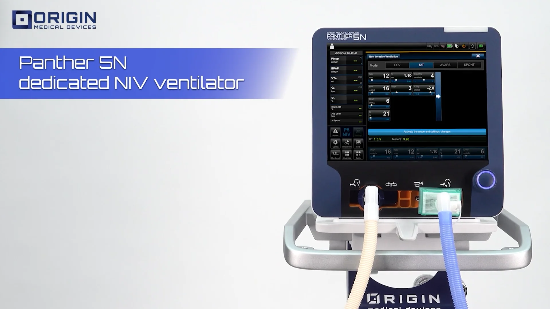 P5N: High-Performance, Dedicated Non-Invasive Ventilator with