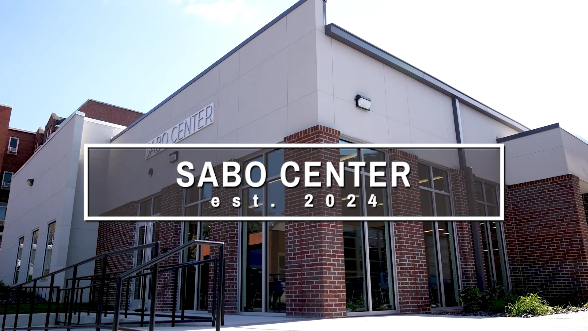 Sabo Center Dedication