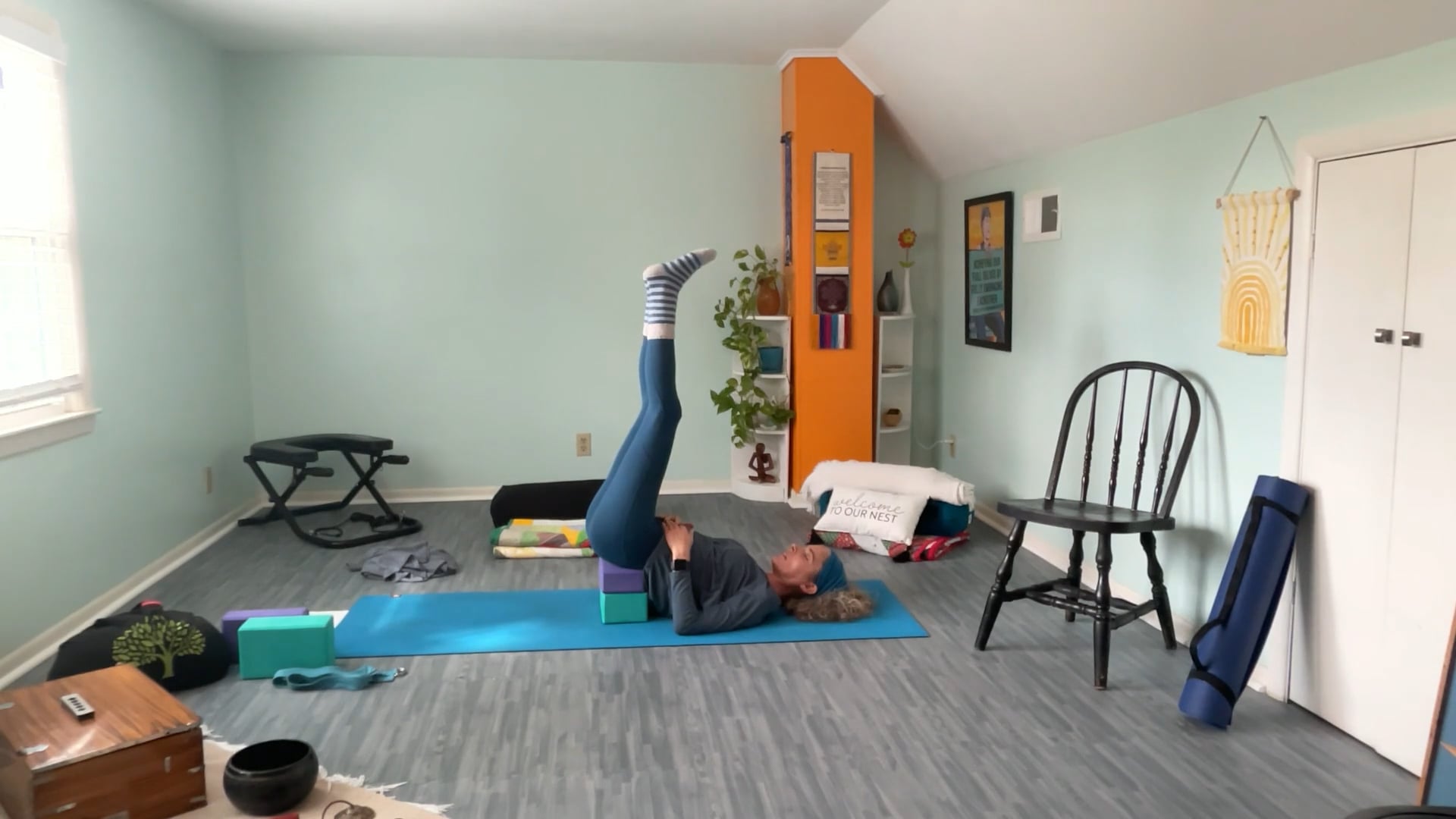 Gentle Yoga to Release Stress