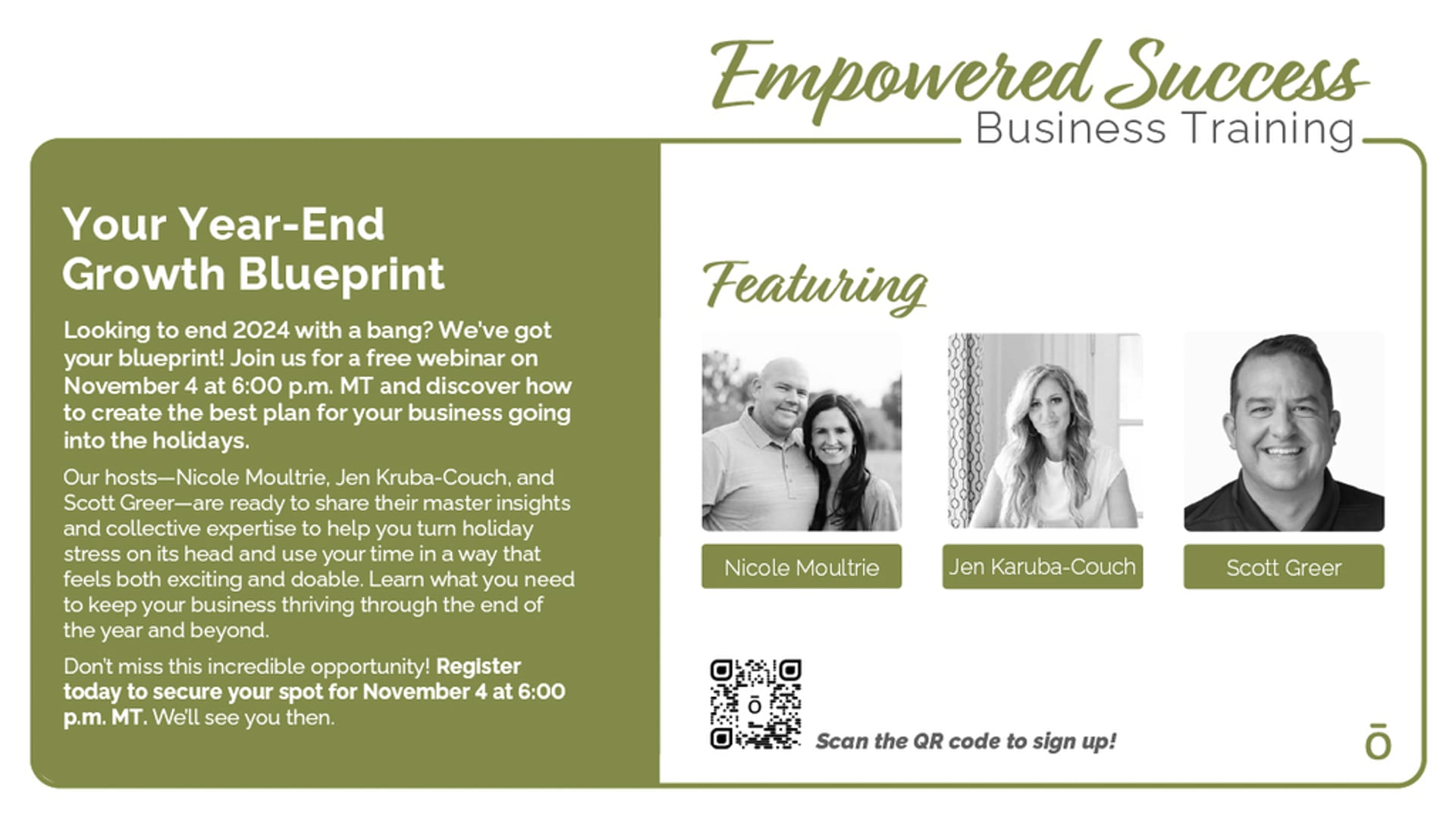 Empowered Success - November 4, 2024