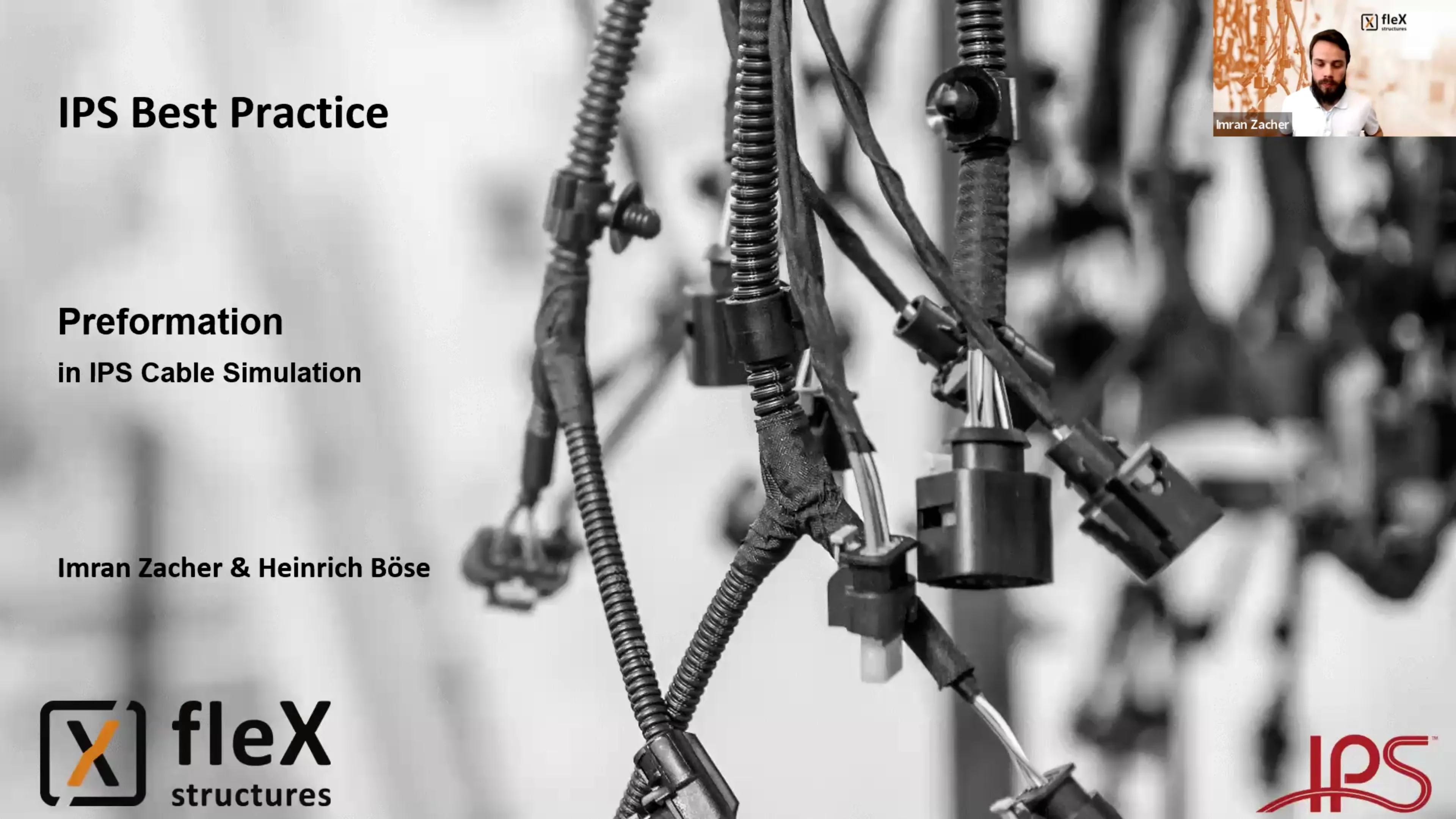Best Practice Session - Preformation in IPS Cable Simulation