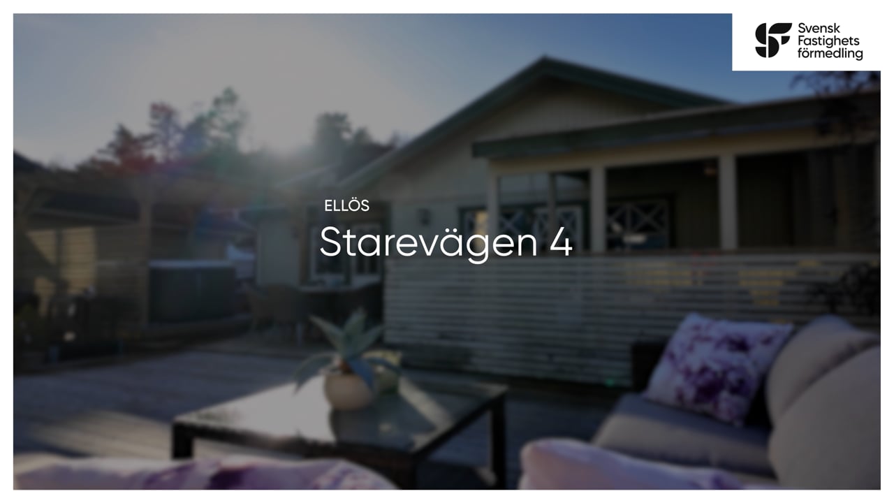 6 rum Villa på Starevägen 4 Ellös Orust kommun