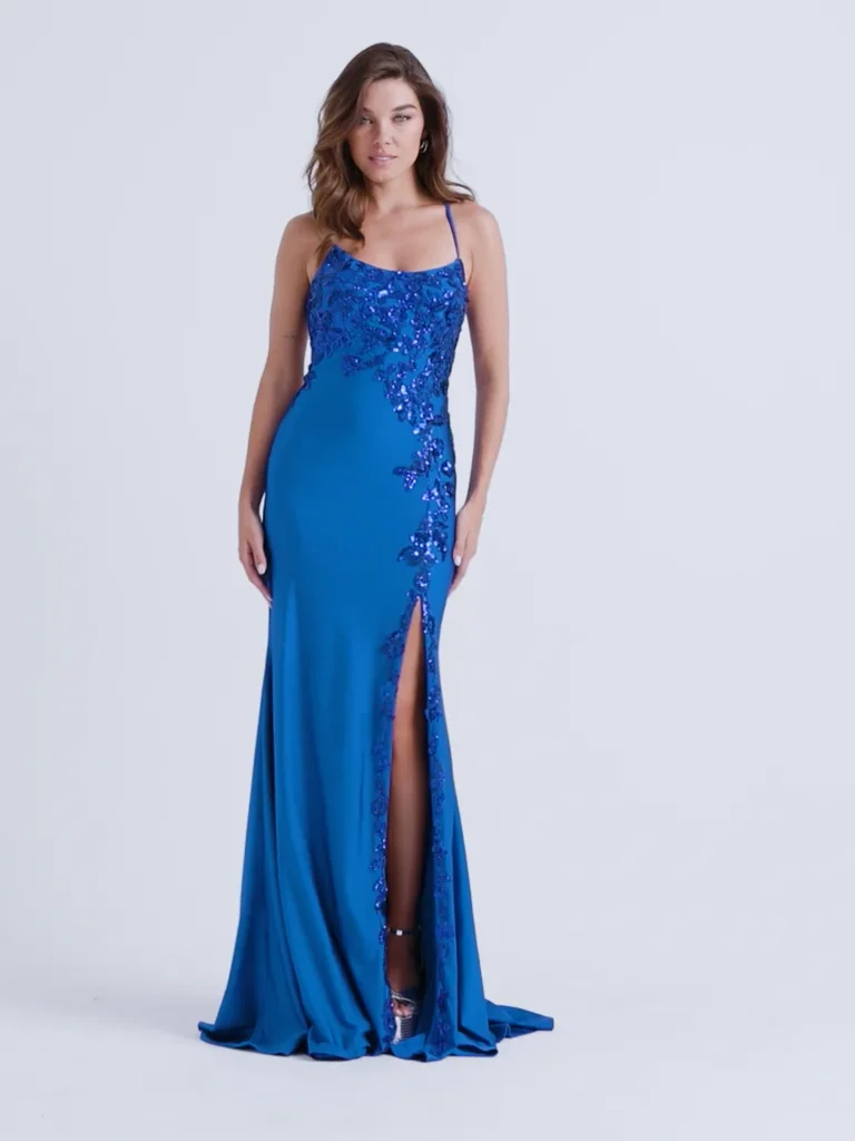 princess polly baby blue dress Spring's forecast is clear. | Dynamite main image 1