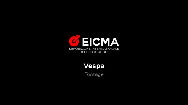 EICMA24 - Vespa Footage