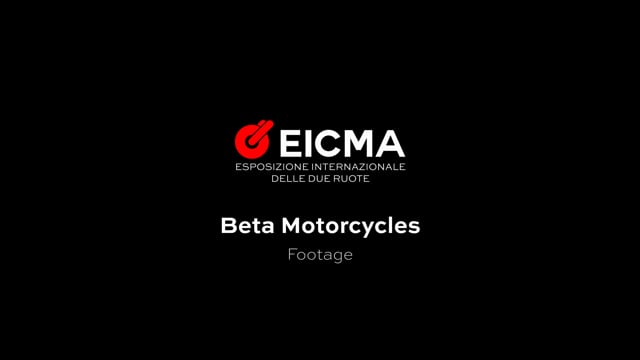 EICMA24 - Beta Motorcycles Footage