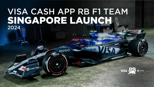Visa Cash App RB F1 Team | Singapore Launch 2024