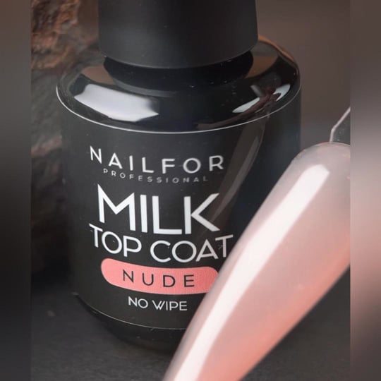 Video: Top coat MILKY NUDE 15ml