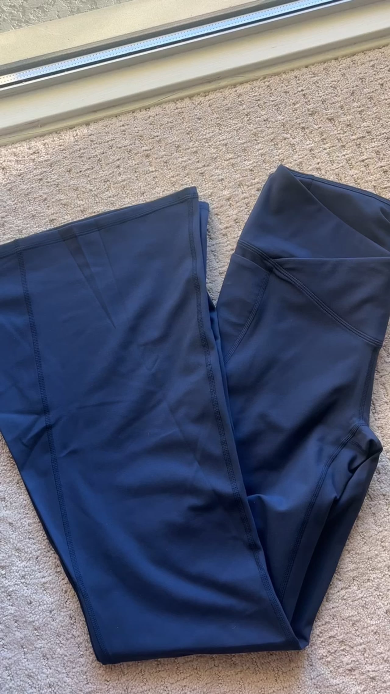 Oasis PureLuxe High-Waisted Crossover Flare - Fabletics Oasis PureLuxe High-Waisted Crossover Flare - Fabletics