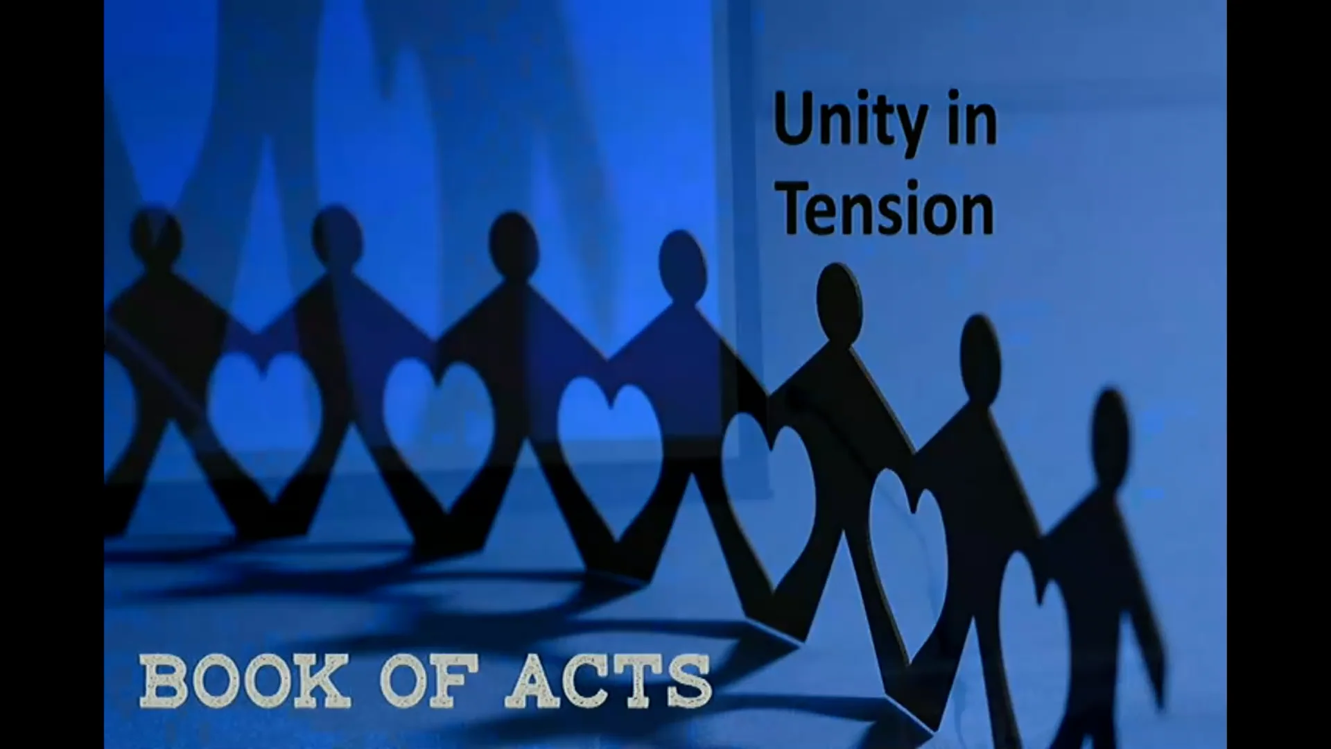 9. Unity in Tension (Acts 15 1-39) 11/03/24