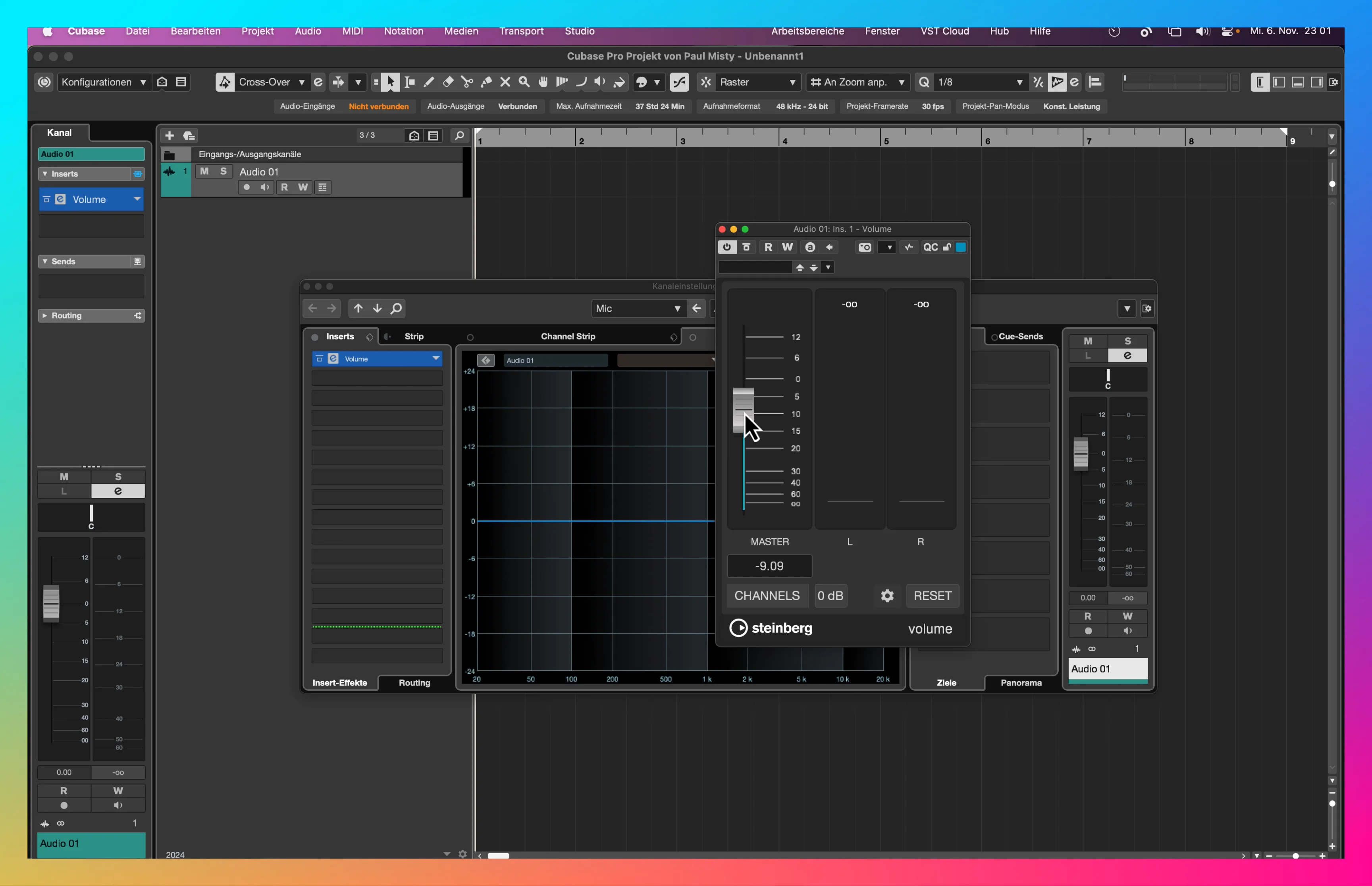 Volume and shimmer issue - Cubase - Steinberg Forums