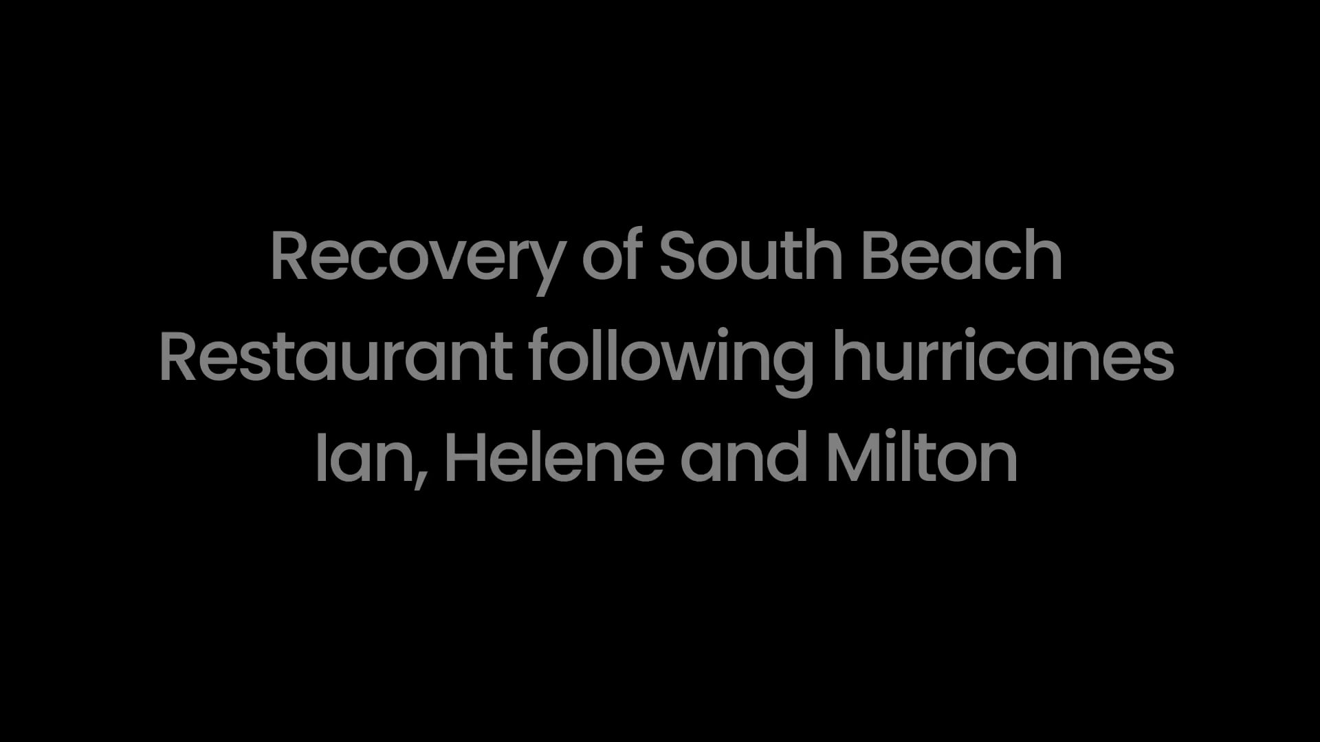 South Beach Recovery