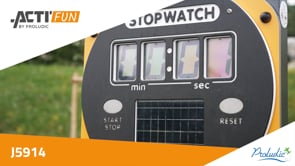 Időmérő tábla J5914® játszóterek acti’fun acti’ninja video