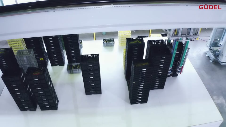 Intralogistik für schnell drehende Produkte mit FP-5-HP