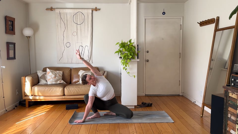 Feel Good Stretch, a 45-minute yoga for runners class with Haley Havelock