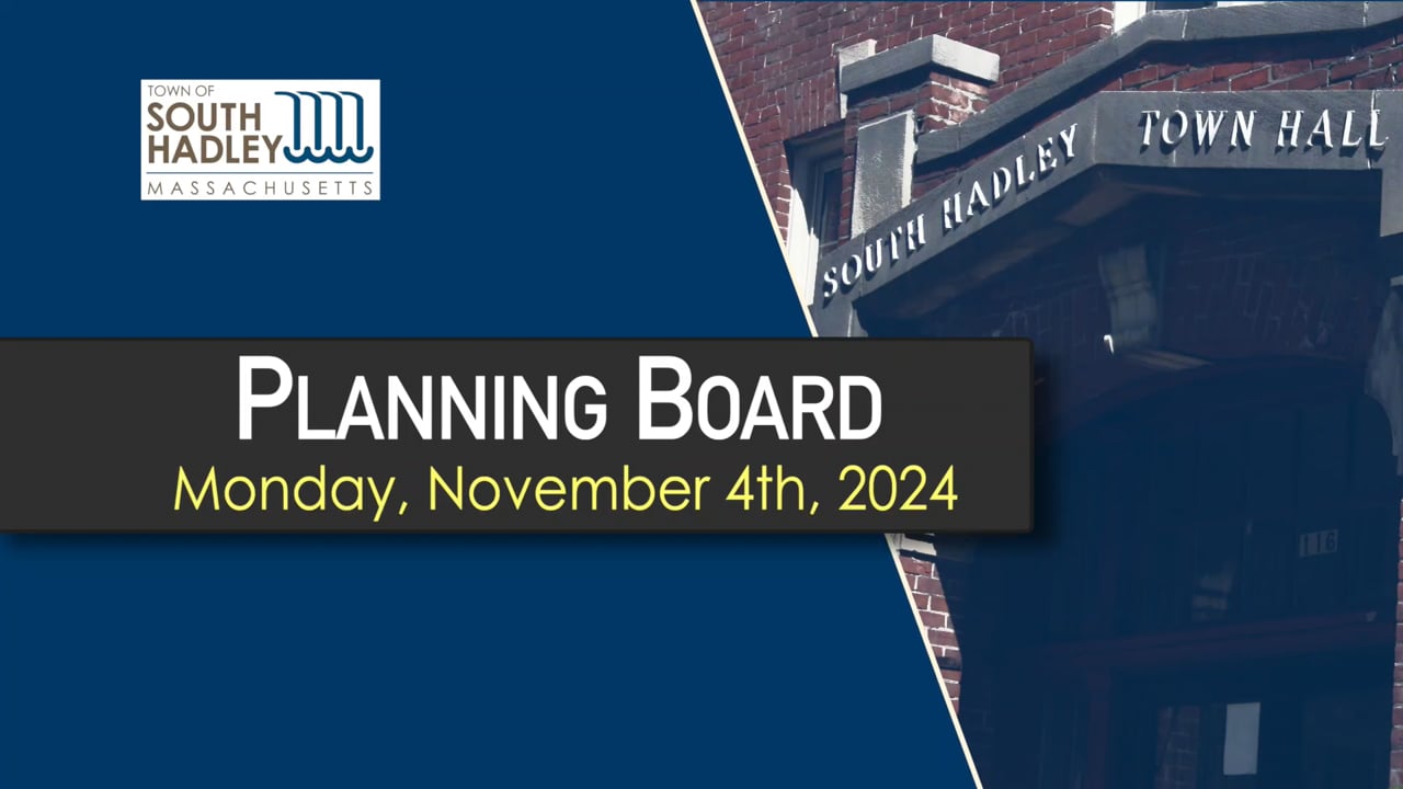 Planning Board: 11/04/2024