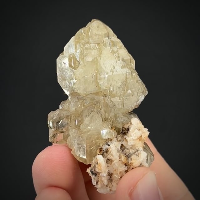 Cerussite with Baryte