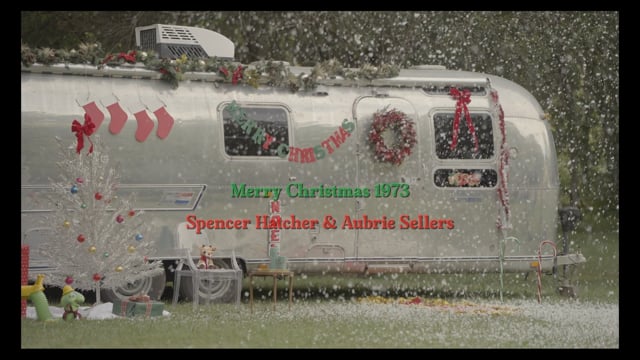 Spencer Hatcher and Aubrie Sellers "Mr & Mrs Santa Claus"