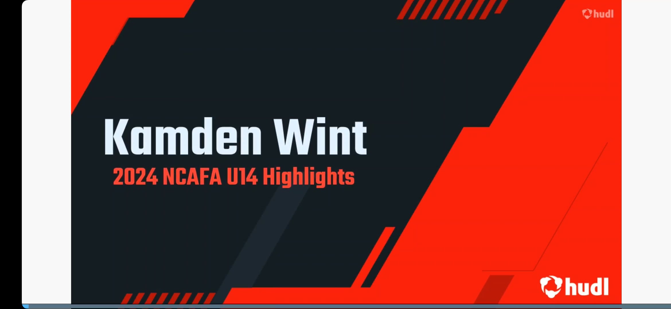 Watch kamden wint's defensive half back film