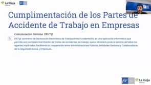 Microponencia express - Cumplimentacin y comunicacin de los partes de accidentes de trabajo