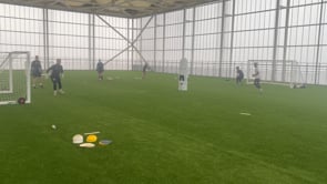 Mikey Pearce Aston Villa U21 Training