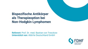 Bispezifische Antikörper als Therapieoption bei Non-Hodgkin Lymphomen