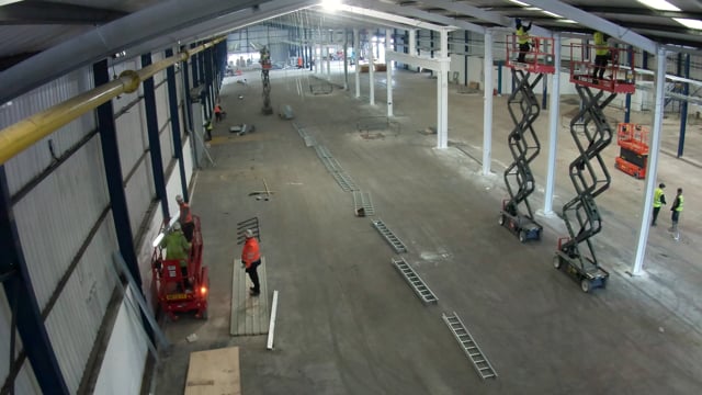 Roberts Bakery - Installation of the new biscuit factory by Buildzone UK
