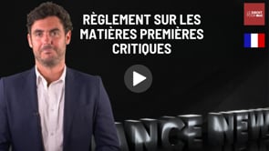 Règlement sur les matières premières critiques