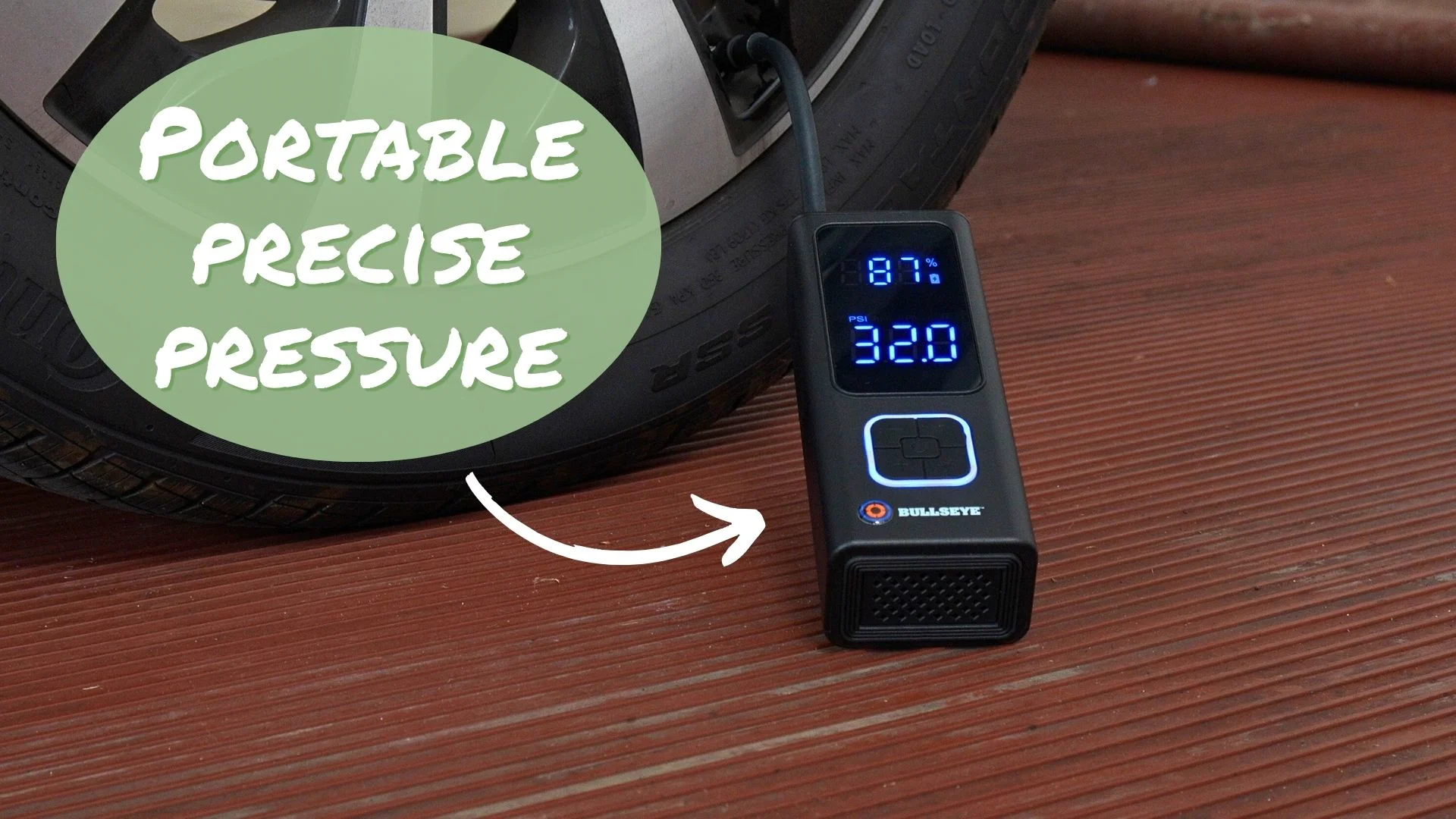 Bullseye Pocket Air Inflator