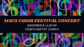 MACS Choir Festival 2024