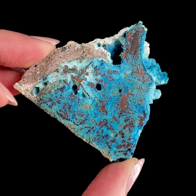 Copper in Chrysocolla (Recent Find)