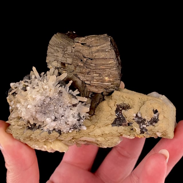 Pyrrhotite with Quartz