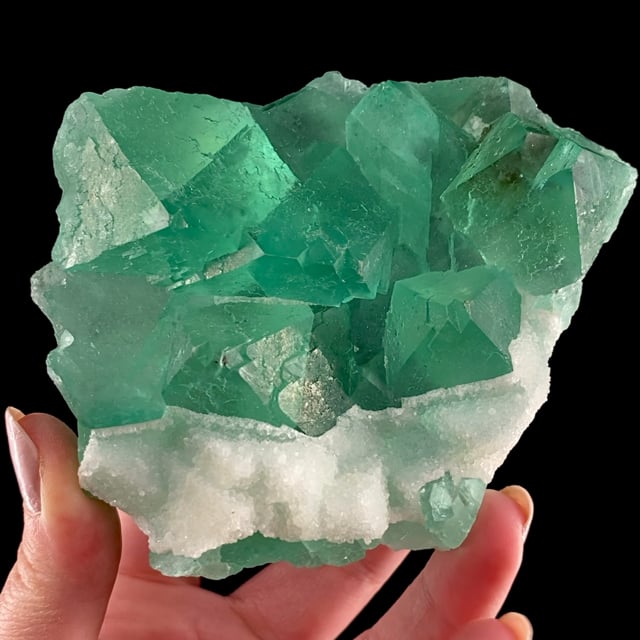 Fluorite with Quartz