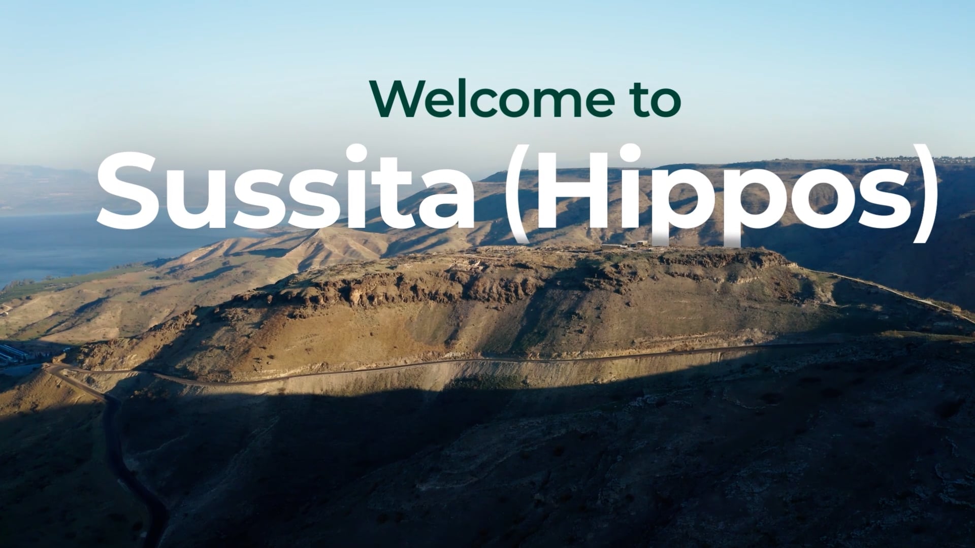 Nature and Parks Authority | History Comes to Life at Sussita | Animated Film